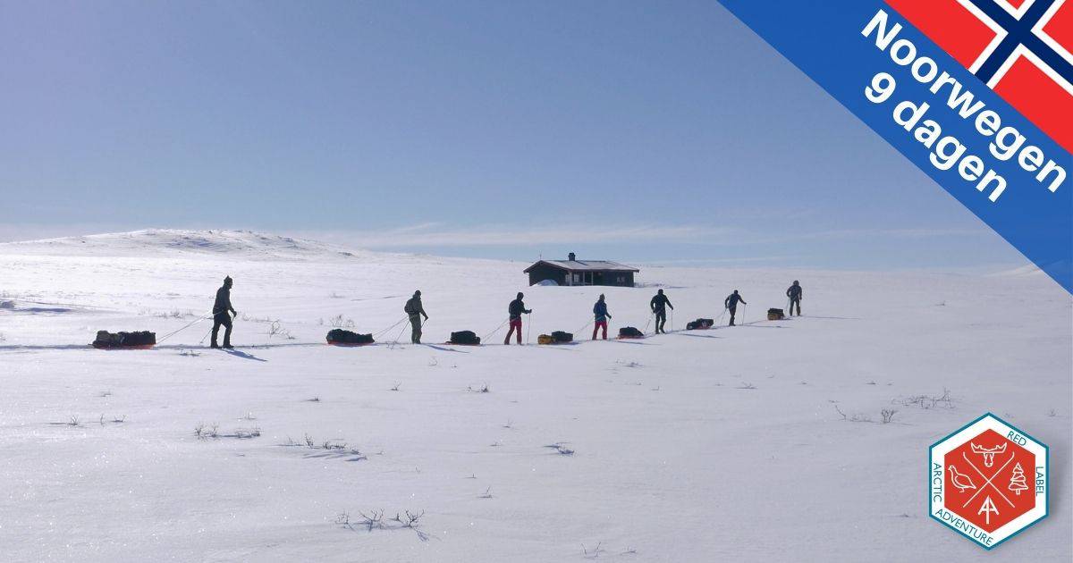 Heroes of Telemark Trek on the Hardangervidda in Norway
