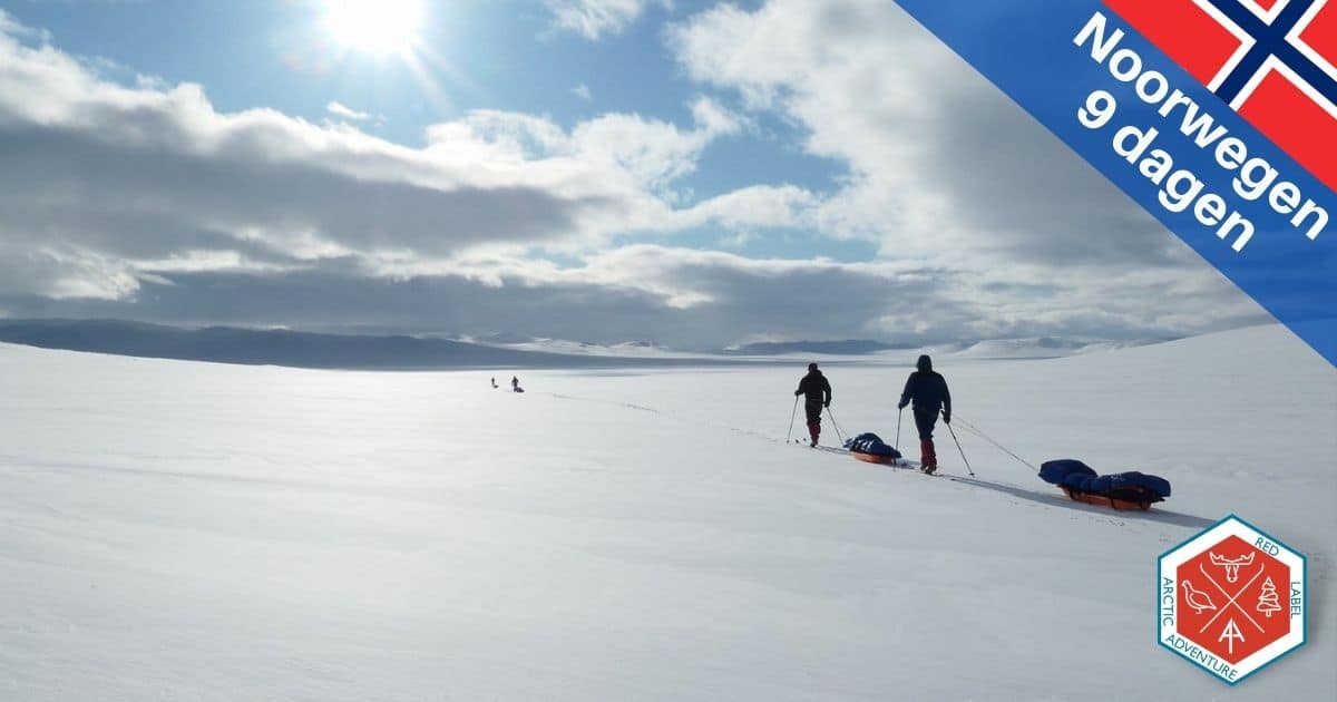 Heroes of Telemark Trek on the Hardangervidda in Norway