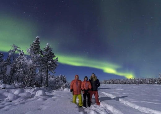 Top 10 voor je ultieme Zweden bucket list 4 Het Noorderlicht gezien in Noord Zweden