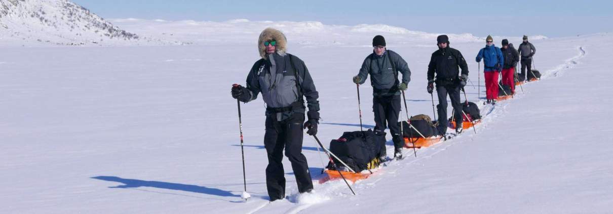 Ab Heijningen about the Heroes of Telemark Expedition in Norway 1 Heroes of Telemark on Hardangervidda Norway