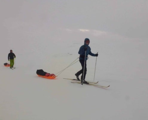 toerskien met slee in Noorwegen finse2018 hjg 29 Luuk's experience in Norway