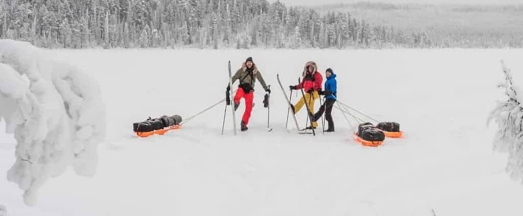Paul Temming over de Arctic Break out in Zweden 1 Expeditie in de sneeuw van Zweeds Lapland