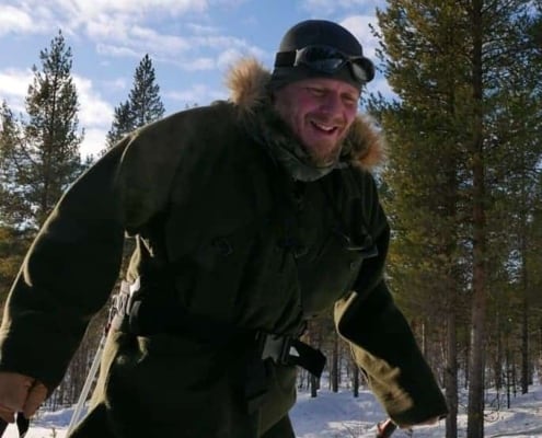 Arjen Treurniet tijdens de Arctic Grand Slam in Zweden P1160803 Arjen's experience in Sweden