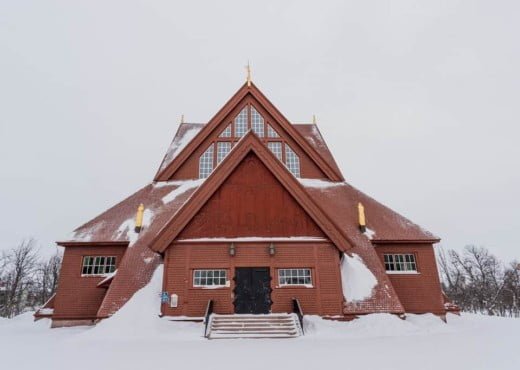 Top 10 voor je ultieme Zweden bucket list 8 De kerk van Kiruna in Zweden