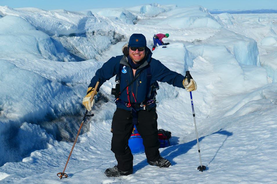Arctic Happenings - De grote Arctic Adventure Quiz 4 Henk-Jan op de ijskap van Groenland