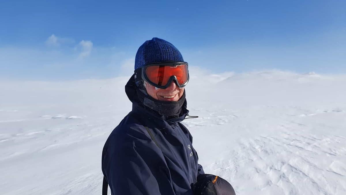 Kungsleden Trail Participants in Northern Sweden near Abisko