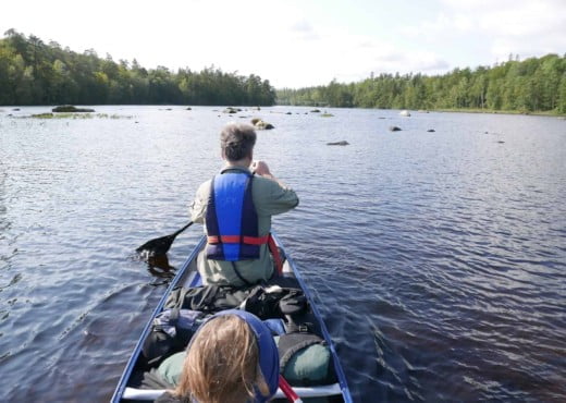 Autumn Canoeing & Hiking Trekking in Southern Sweden 7 Kano Wandel Trekking Zuid Zweden 2020 09 001 Autumn Canoeing & Hiking Trekking in Southern Sweden