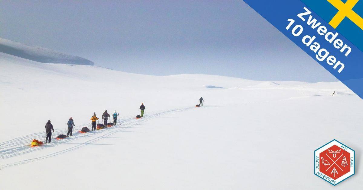 Kungsleden Winter Trail in Noord Zweden