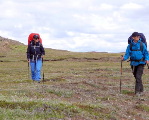 Rugzaktrekking en kamperen IJsland