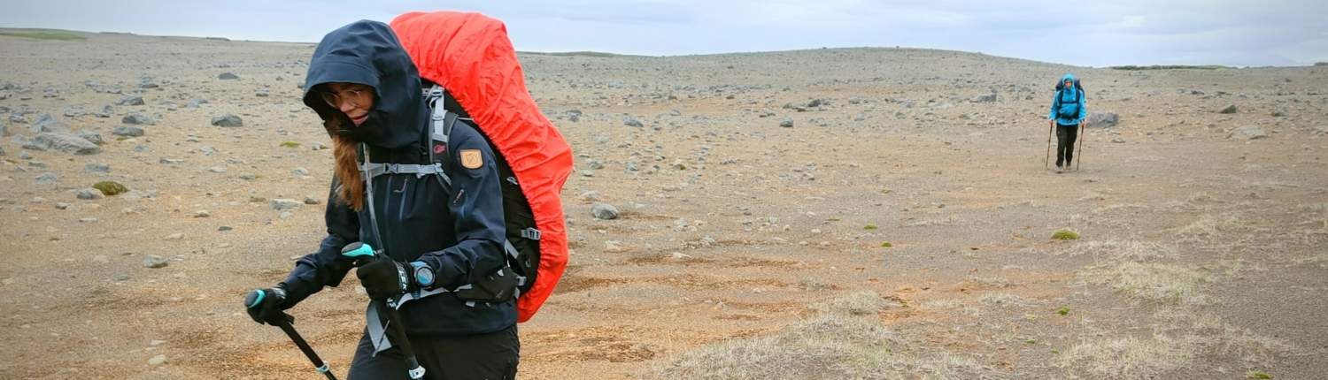 Trektocht in de buurt van Dettifoss IJsland