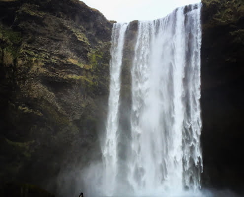 Waterval in IJsland met de smartphone gefotografeerd 006 Workshop Mobiele Fotografie SMARTPHONE TRAVEL PHOTOGRAPHY