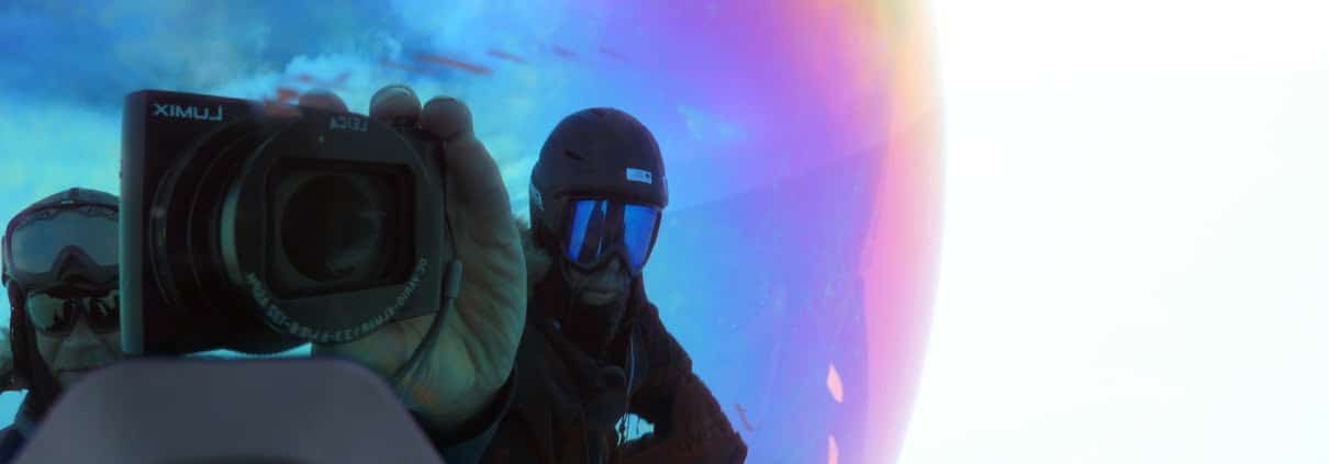 Expedition team braves storm and makes progress 1 Groenland Oversteek Expedtie 45 Expedition team braves storm and makes progress