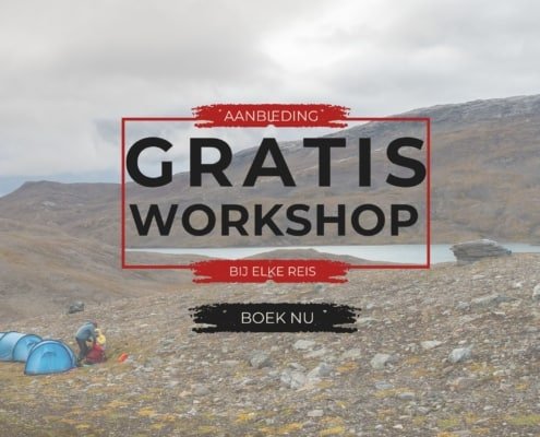 Gratis workshop bij het boeken van een reis 1 Arctic Adventure gratis workshop bij elke reis