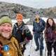 Team Arctic Adventure op de ijskap