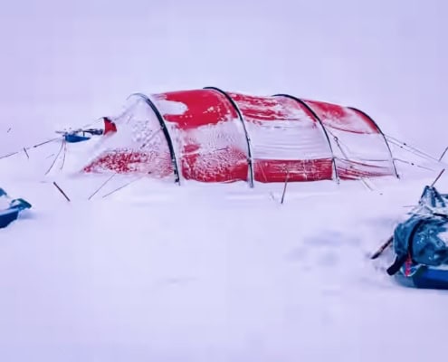 IMG 8059 White-out op Groenland: Rustdag vol sneeuw en stroopwafels